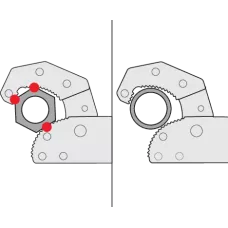 Ключ разводной универсальный 16-38мм, длина 300мм "Yato"