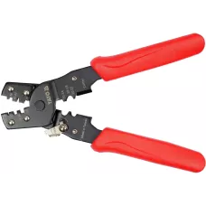 Пресс-клещи для обжима наконечников 0.08-2.0/28-14AWG; 0.3-6.0/22-10AWG "Yato"