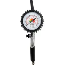 Пневмопистолет с манометром 0.8MPa для подкачки колёс  "Yato"