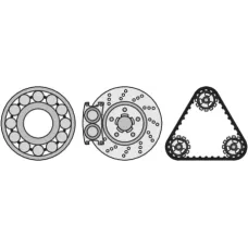 Съёмник подшипников 3-х лапый 3" (50-150мм) "Yato"