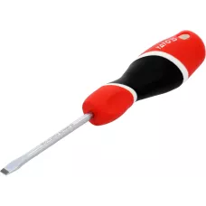 Отвертка шлицевая магнитная 5х75мм S2 HRC58 "Yato"