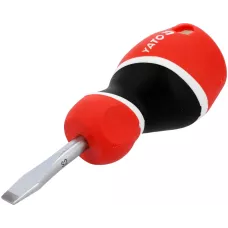 Отвертка шлицевая магнитная 6х38мм S2 HRC58 "Yato"