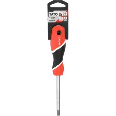 Отвертка магнитная T40х100мм c отверстием S2 HRC58 "Yato"