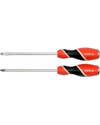 Отвертки ударные (набор 2пр.) CrV6150 HRC52 