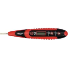 Пробник-отвертка индикаторная  12V/36V/55V/110V/220V "Yato"