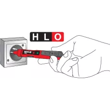 Пробник-отвертка индикаторная LCD "Yato"