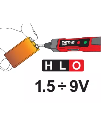Пробник-отвертка индикаторная LCD 