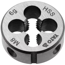 Плашка  М8х1.25 25х9мм HSS M2 "Yato"