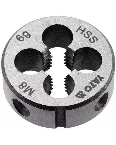 Плашка  М8х1.25 25х9мм HSS M2 