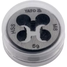 Плашка  М8х1.25 25х9мм HSS M2 "Yato"