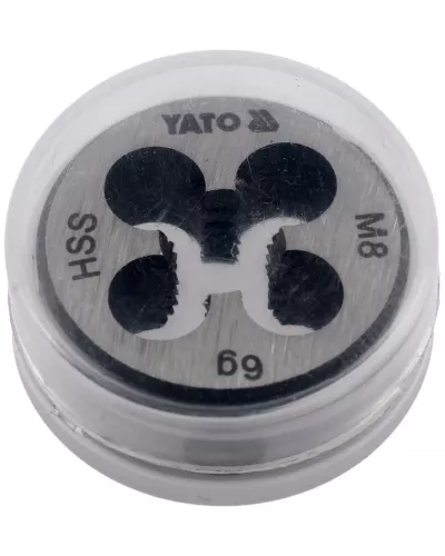 Плашка  М8х1.25 25х9мм HSS M2 