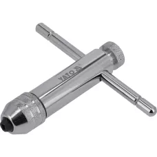 Вороток для метчиков "T"-образный с трещоткой M5-M12 L100мм "Yato"