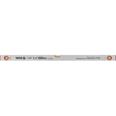 Уровень алюминиевый 1000мм 3 гл., толщ. 1,5мм (бытовой)