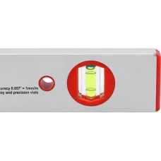 Уровень алюминиевый 1000мм 3 гл., толщ. 1,5мм (бытовой)