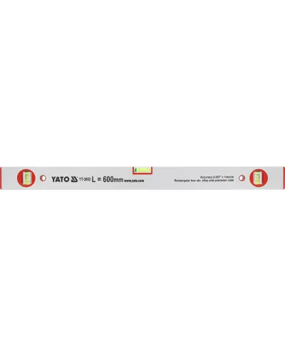 Уровень алюминиевый 1200мм 3 гл., толщ. 1,5мм (бытовой)