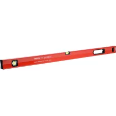 Уровень алюминиевый с ручкой 2 глазка 1000мм с магнитом (бытовой)