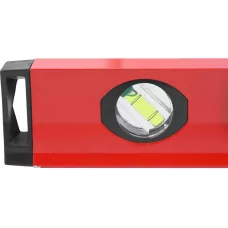 Уровень алюминиевый с ручками 3 глазка  800мм (бытовой)