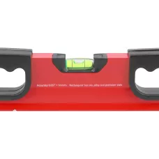 Уровень алюминиевый с ручками 3 глазка  800мм (бытовой)