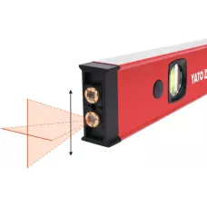 Уровень электронный 610мм с лазерной точкой "Yato"