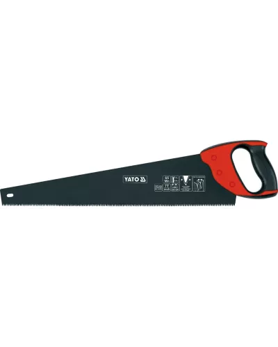 Пила ножовка по дереву тефл. 500мм 3-х стор. заточка 