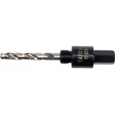 Хвостовик HEX для пил кольцевых "Bi-metal" 14-30мм 1/2" "Yato"