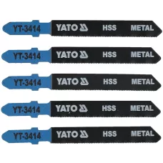 Полотна для электролобзика по металлу 50x75x1,0мм 32TPI (5шт) "Yato"