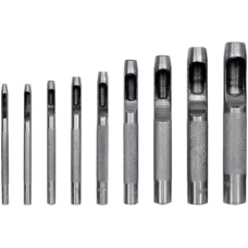 Пробойники для кожи 2,5-10мм (набор 9шт.) "Yato"