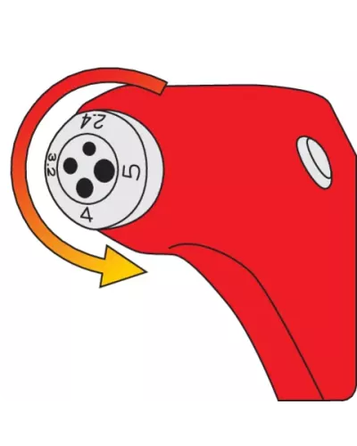 Заклепочник 2,4-4,8мм L253мм 