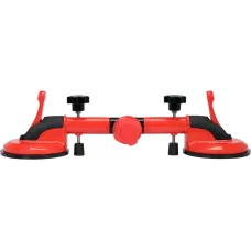 Стеклодержатель алюминиевый угловой на 2 присоски 118мм, 50кг "Yato"