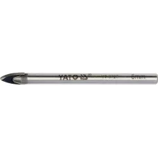 Сверло по плитке и стеклу перьевое  8мм "Yato"