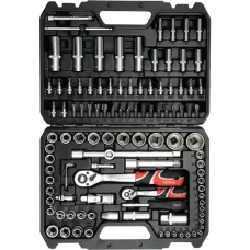 Набор инструмента 1/2", 1/4" (108пр.) CrV "Yato"