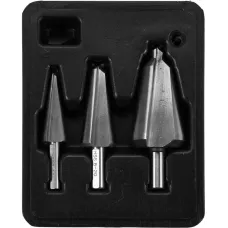 Сверла конусные 3-30мм HSS 4241 (набор 3шт.) "Yato"