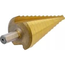 Сверло по металлу ступенчатое  6-38мм HSS-TiN "Yato"