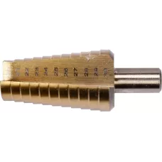 Сверло по металлу ступенчатое 20-30мм HSS-TiN "Yato"