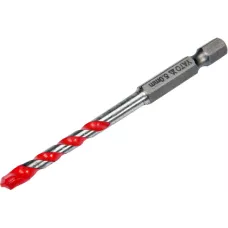 Сверло универсальное по металлу, бетону, дереву и керамике  5.0х85мм с хвостовиком HEX "Yato"