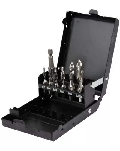 Сверло-метчик М3-M10 HEX (набор 7пр.) 