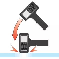 Киянка безынерционная полиуретановая  740гр., d44,5мм "Yato"