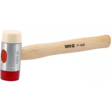 Молоток рихтовочный  660гр. d45мм полиуретановый/нейлоновый наконечник "Yato"