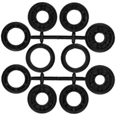 Щётка-крацовка торцевая мягкая 150х32мм INOX "Yato"