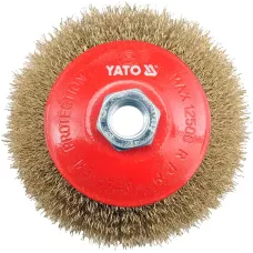 Щётка-крацовка получаша мягкая 100мм М14 "Yato"