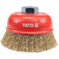 Щётка-крацовка чашка мягкая 100мм М14 "Yato"