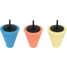 Набор полировочных губок для колес (3шт) "Yato"