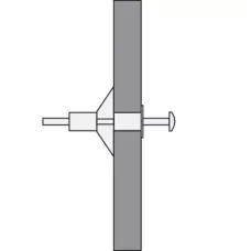 Пистолет для установки дюбелей "Молли" +10 дюбелей