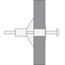 Пистолет для установки дюбелей "Молли" 175мм "Yato"