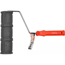 Валик структурный декоративный полиуретановый с ручкой 250х70мм. (кирпич) "Yato"