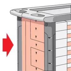 Тележка инструментальная 6 шуфляд 975х765х465мм "Yato"