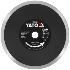 Круг алмазный 230x22.2x2.2мм (сплошной) "Yato"