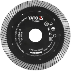 Круг алмазный для керамогранита 115x22.2x1.3мм "Yato"