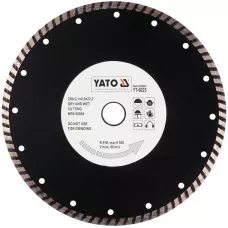 Круг алмазный 230x22,2мм (турбо) "Yato"