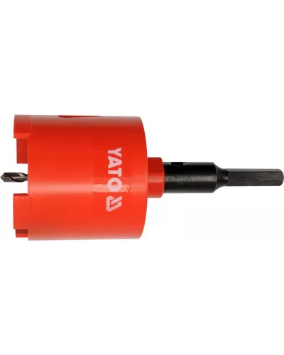 Cверло алмазное корончатое d82мм HEX 